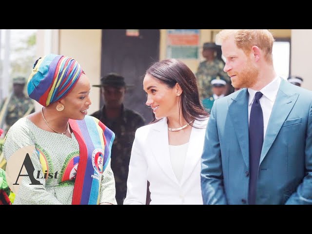 Harry & Meghan Blasted for Copying Royal Traditions on Controversial Nigeria Tour @thea-list