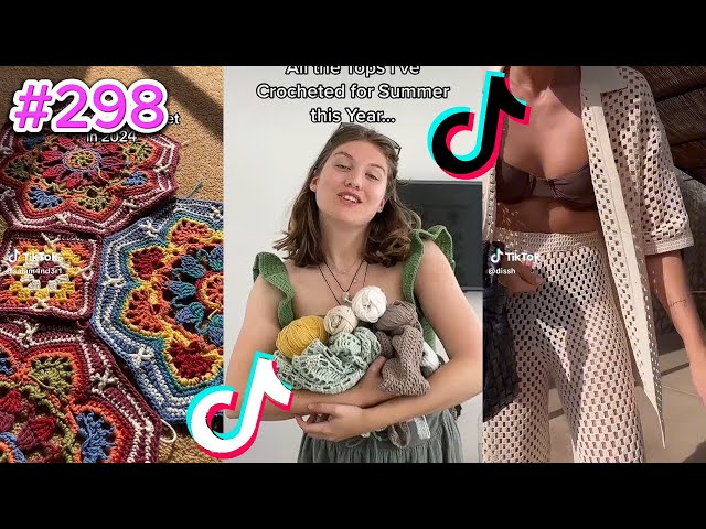 Crochet TikTok Compilation 🧶💖 #298