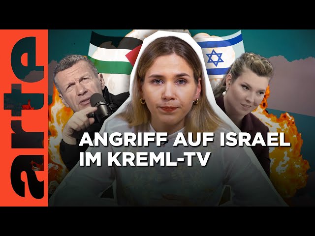 Hamas-Angriff auf Israel im Kreml-TV | Masha On Russia | ARTE