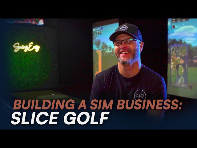 Start a commercial sim business // SLICE Golf