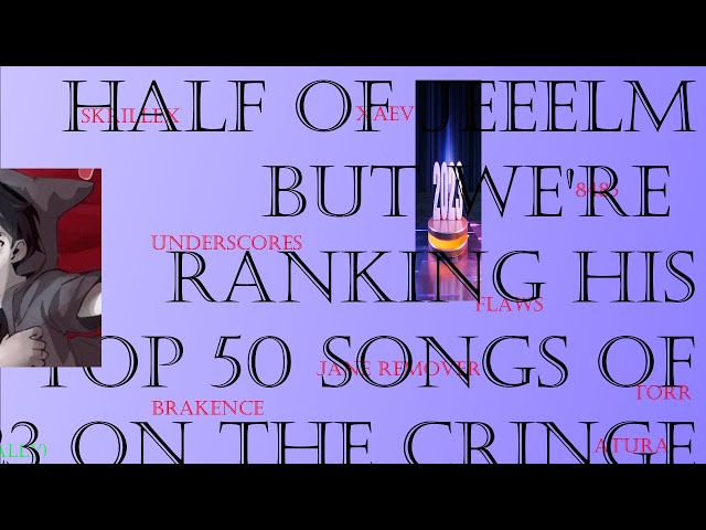 The Cringe Department Ranks: Snowchild's Top 50 Songs Of The Year