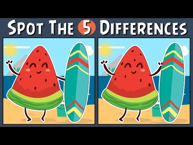 Spot the Difference Brain Games with Easy Spot the Difference Puzzles