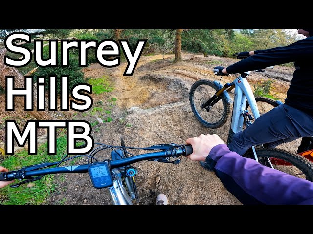 Checking Out Surrey Hills MTB Trails!!