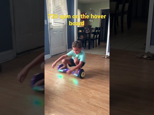 Crazy skills on the hover board!!! 🥶🤯