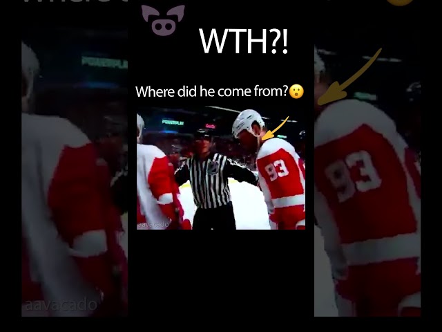 Teleporting Hockey Ref Caught on Camera? ✨🏒 #Shorts
