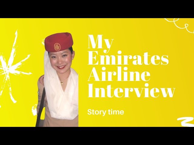 Jeenie Weenie Emirates Airline Interview Story time