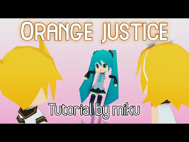 [MMD Talkloid] Hatsune Miku teaches you how to Orange Justice