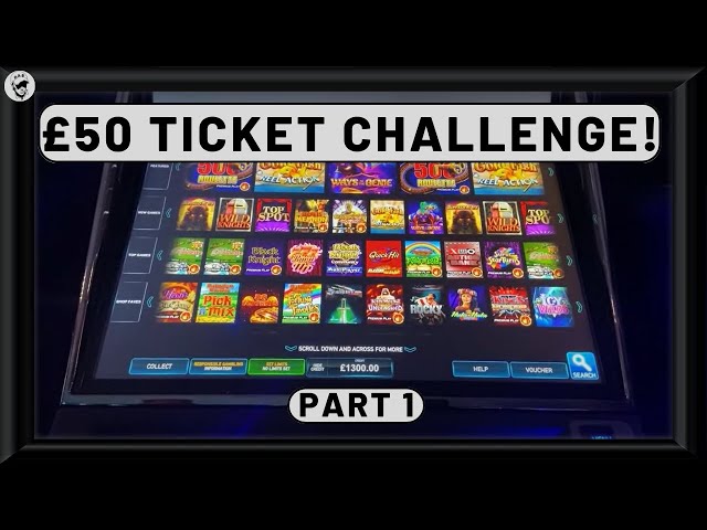 £50 Ticket Challenge! | £1300 Vs The Slots | Live Bingo Slots!