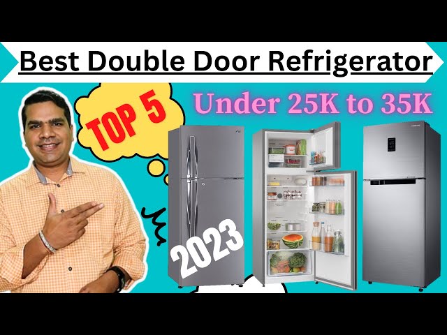 Top 5 Double door Refrigerator in India 2023 || Best Refrigerator in India 2023 ||
