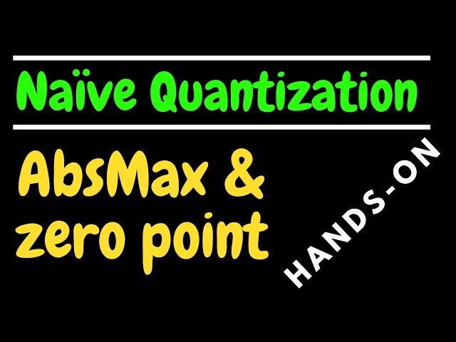 Simple quantization of LLMs - a hands-on