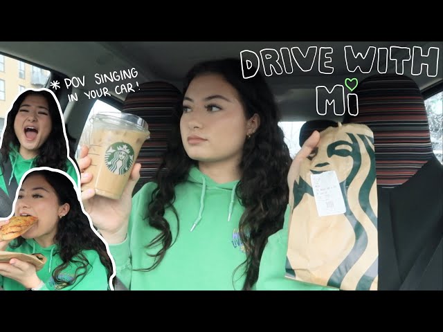 DRIVE WITH MI || new music, update on my life, mukbang, q&a