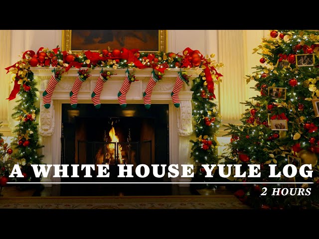 A White House Yule Log: The State Dining Room