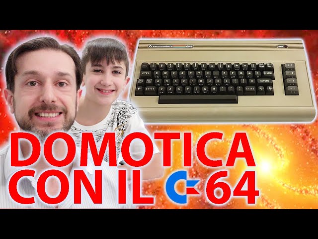 Domotica con il Commodore 64 #1: come ho collegato il Commodore 64 all'impianto domotico di casa!