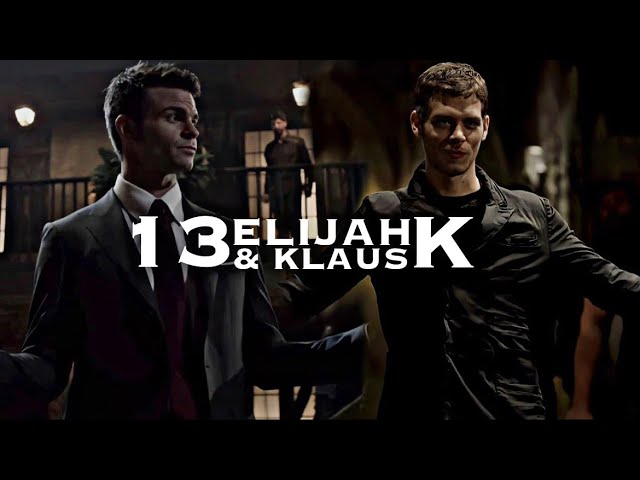 Klaus & Elijah || Mr. Saxobeat (13k)