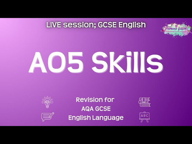 AO5 Skills - AQA GCSE English Language | Live Revision Session