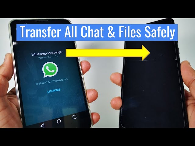 How To Transfer WhatsApp To New Phone (All Chats, Photos, Videos & Media)