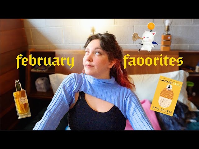 FEBRUARY FAVORITES (because i'm sick & have lots of thoughts) books, beauty, video games ᯓ★
