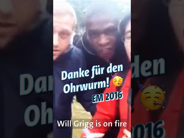 🎶 „Will Grigg's on fire!" | Sportschau Fußball #shorts