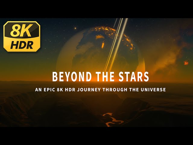 BEYOND THE STARS ⭐️ An Epic 8K HDR 60FPS Journey through the Universe