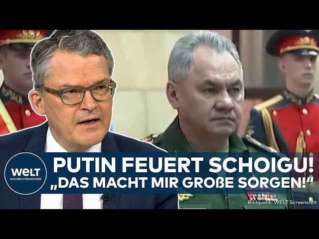 RUSSLAND: Wladimir Putin entlässt Sergej Schoigu! Was bedeutet das für den Krieg in der Ukraine?