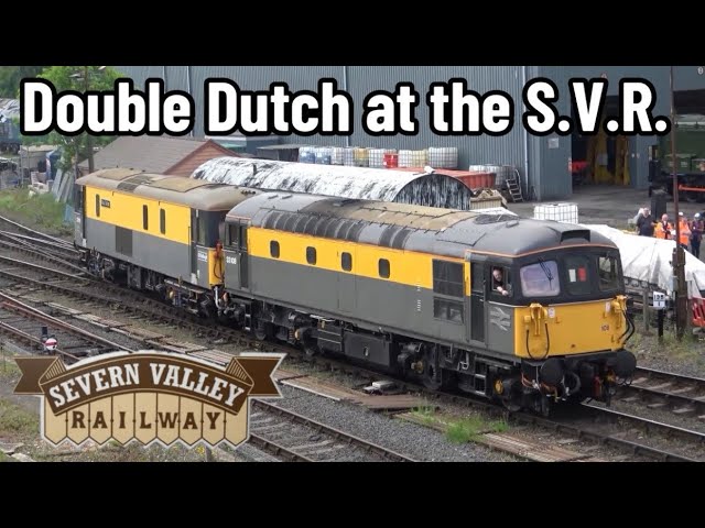 Severn Valley Railway | Spring Diesel Gala | DOUBLE DUTCH 73119 & 33108 is this the gala HIGHLIGHT??