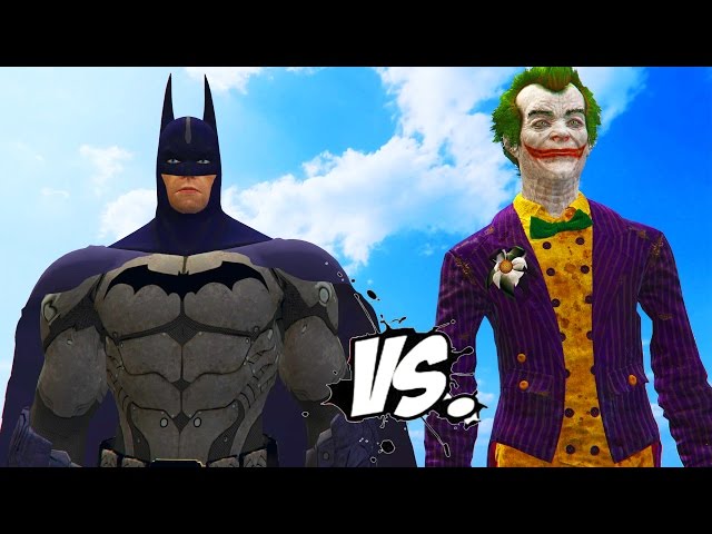Batman vs The Joker - Epic Battle