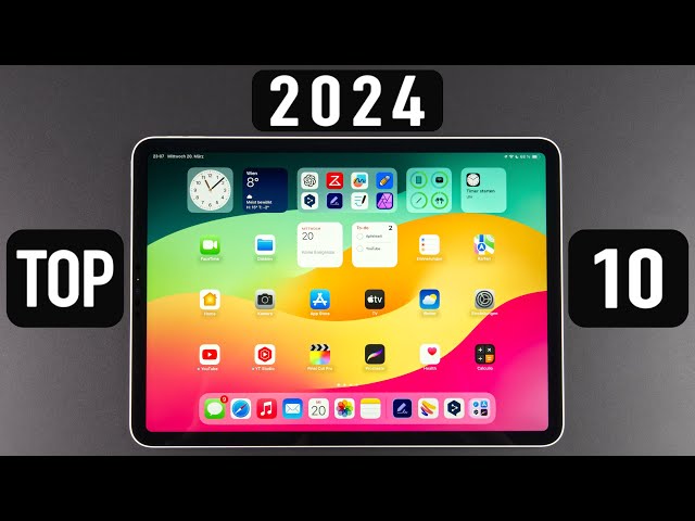 TOP 10 iPad Apps 2024 | Nützliche Apps die dein iPad noch praktischer machen
