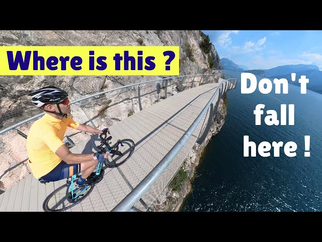 Cycling Italy Garda Lake: The most beautiful bike path in the world ? Cycling Ciclopista del Garda