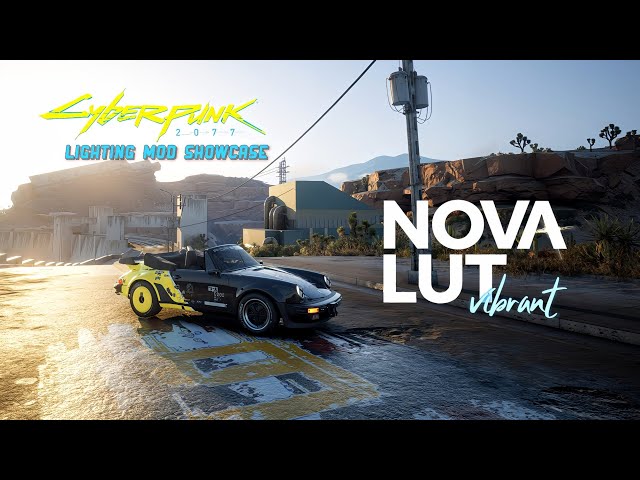 Nova LUT Vibrant Showcase | Cyberpunk 2077 Lighting Mods