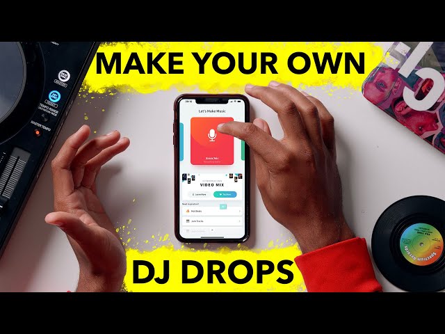How to make DJ drops for free on your phone! - Step by Step Guide