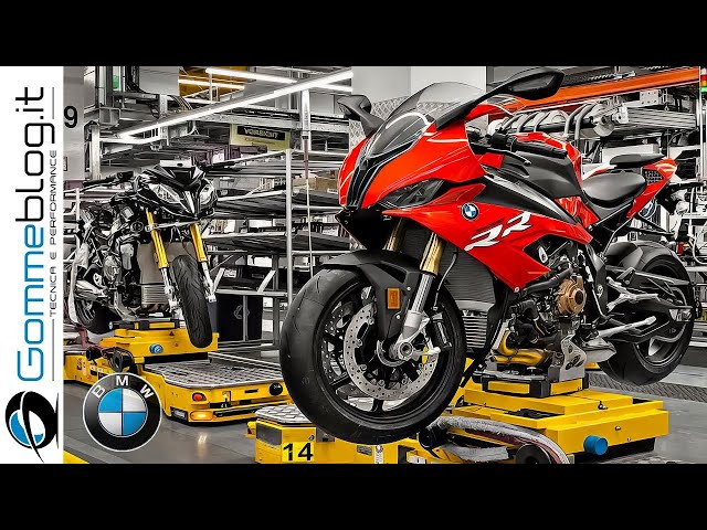 How BMW Motorbikes Are Made 🏍️ Assembly Process