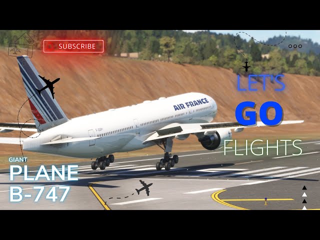 BAD SKILLS Airplane Landing!! Boeing 777 Air France Landing at Madeira Airport