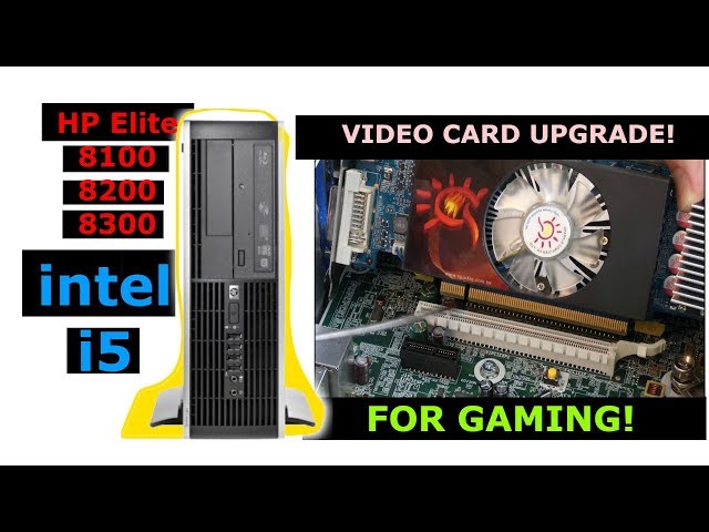 Video Card Upgrade HP Elite 8100, 8200, 8300 Small Form Factor Desktop, best GPU A2000