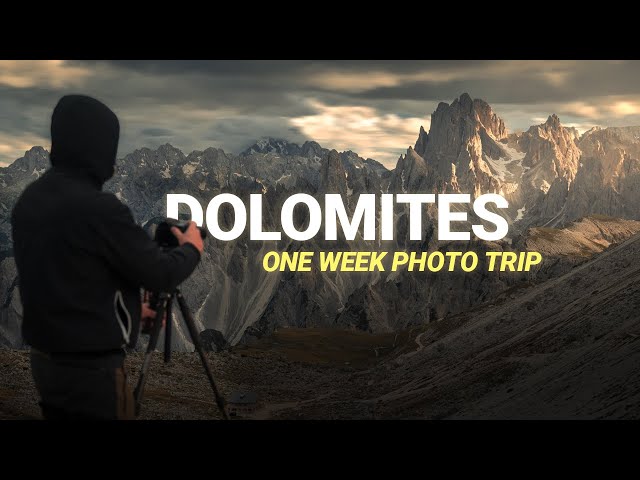 Mountain Photography in the DOLOMITES, Awesome Photo Spots!