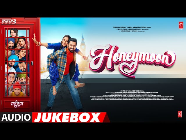 Honeymoon (ਹਨੀਮੂਨ) Full Album Audio Jukebox | Gippy Grewal, Jasmin Bhasin | Bhushan Kumar