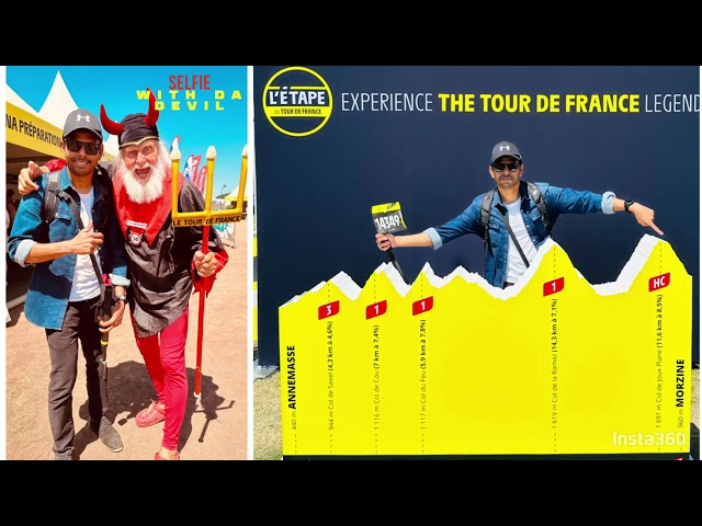 L'Étape du Tour de France journey - My little black swans