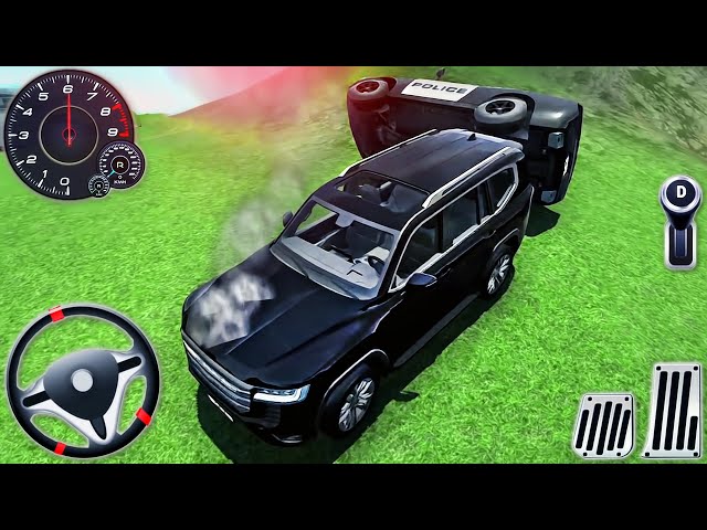 Toyota Land Cruiser SUV Driver 3D - 4x4 Police Car Chase Mission Simulator 2 - Android GamePlay #8