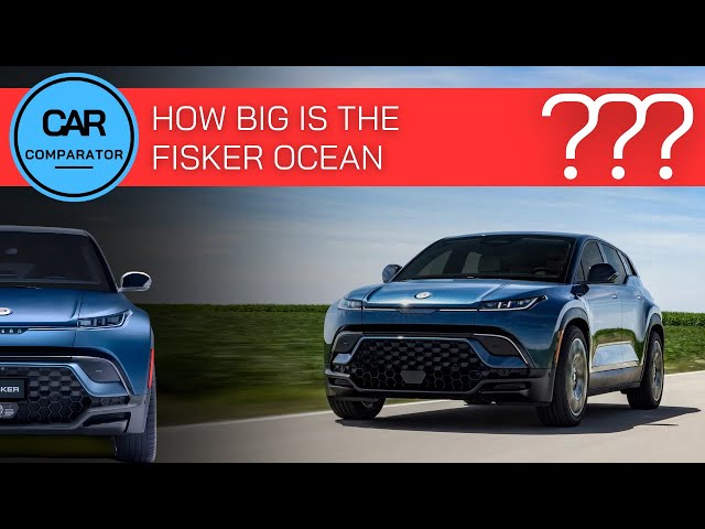 Fisker Ocean | Dimensions compared to other cars in REAL scale!