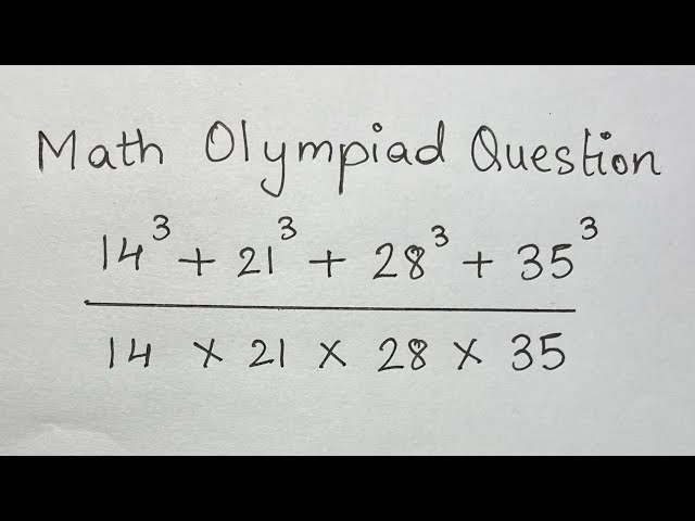 Denmark Math Olympiad Question