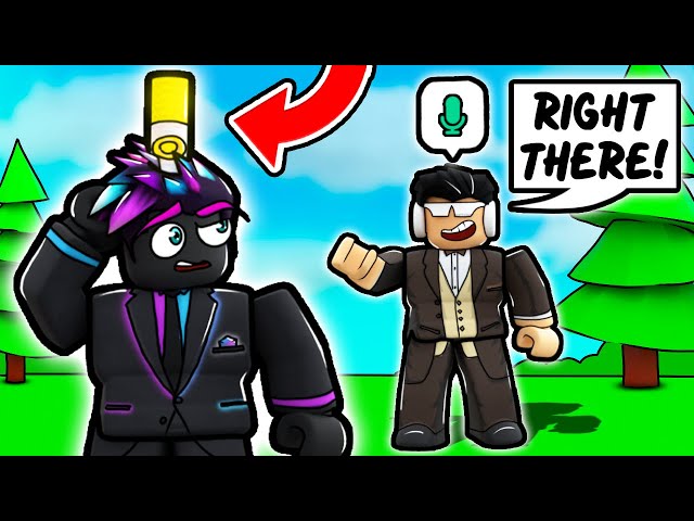 I Pretended To Be A NOOB in VOICE CHAT... (Roblox Find The Markers)