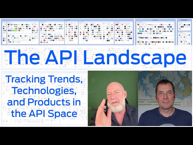 The API Landscape: Tracking Trends, Technologies, and Products in the API Space