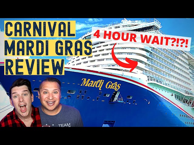 We Sailed on the First Carnival Mardi Gras Cruise - The Good, Bad & Bizarre of Mardi Gras