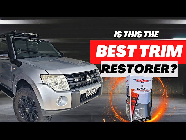 Awesome Results! BEST CAR TRIM RESTORER?! Bowden's Own Mr Black Kit Review