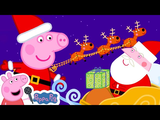 Jingle Bells 🐷🔔 Peppa Pig Christmas Songs 🎅