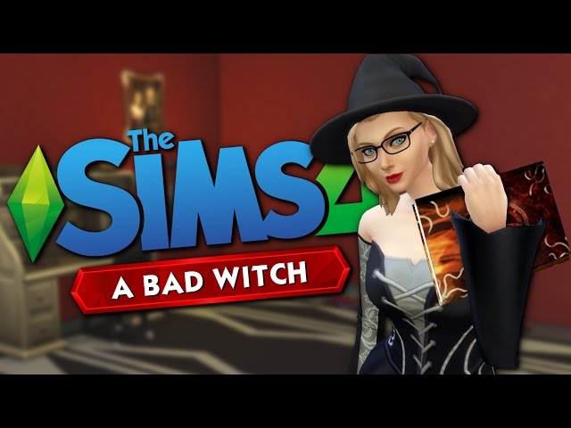 A BAD WITCH - The Sims 4 Funny Story #1