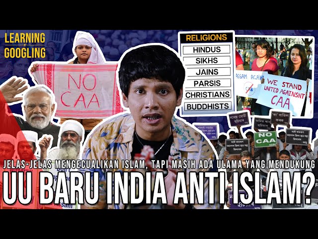 India Berlakukan UU Anti-Islam? Demi Suara Pemilu? Ada Tokoh Islam Yang Dukung! | LearningByGoogling