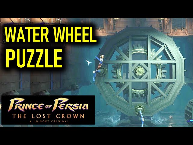 Water Wheel Puzzle (Find Menolias in the Forest) | Prince of Persia The Lost Crown