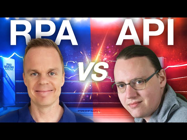 RPA vs API - How RPA is Technical Debt