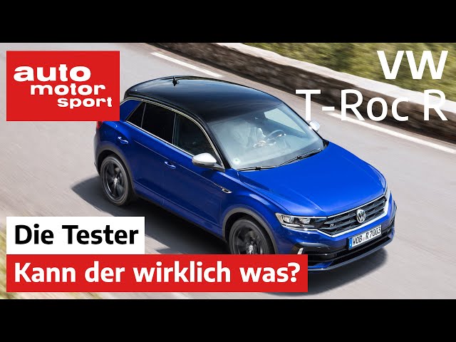 VW T-Roc R: Alles nur Optik oder kann der wirklich was? - Test/Review | auto motor und sport