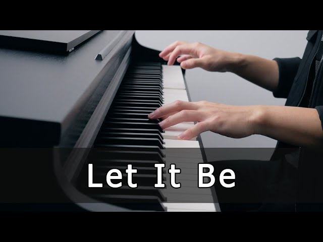 Let It Be - The Beatles (Piano Cover by Riyandi Kusuma)